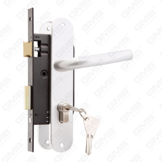 סט מנעול דלת עם אבטחה גבוהה עם חור בריח צילינדר סט מנעול מנעול ידית נעילה (114)