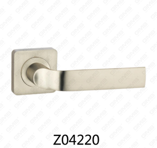 ידית דלת רוזטה מסגסוגת אבץ של Zamak עם רוזטה עגולה (Z04220)