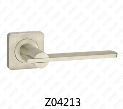 ידית דלת רוזטה מסגסוגת אבץ של Zamak עם רוזטה עגולה (Z04213)