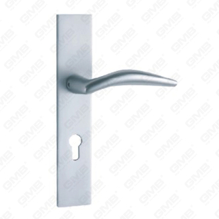 ידית דלת אלומיניום חמצן על ידית דלת צלחת צלחת (G501-G24)