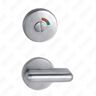 איכות גבוהה #304 ידית דלת נירוסטה ידית מנוף ידית WC חומרה אגודל כפתור פונה (AH26)