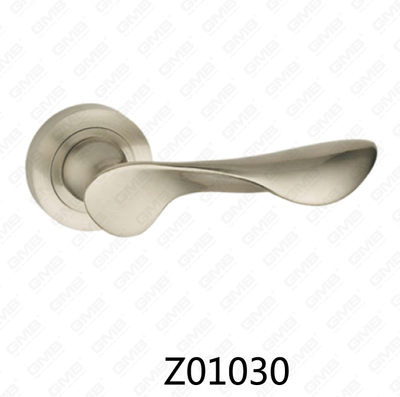 ידית דלת רוזטה מסגסוגת אבץ של Zamak עם רוזטה עגולה (Z01030)