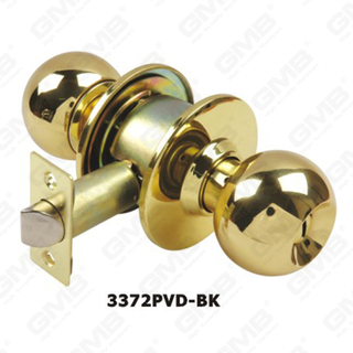 ANSI תכנון מיוחד סטנדרטי למנעול כפתור גלילי סטנדרטי (3372PVD-BK)