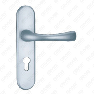 ידית דלת אלומיניום חמצן על ידית דלת צלחת צלחת (G462-G86)