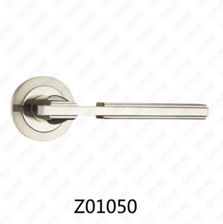 ידית דלת רוזטה מסגסוגת אבץ של Zamak עם רוזטה עגולה (Z01050)