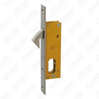 מנעול דלת אלומיניום בעל אבטחה גבוהה חור צילינדר מנעול צר מנעול מנעול וו גוף לדלת הזזה (5586)