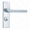 ידית דלת מאלומיניום חמצן על ידית דלת צלחת לוח (G361-G25)