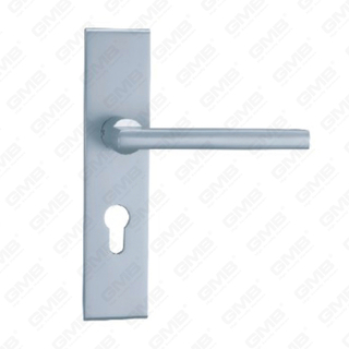ידית דלת אלומיניום חמצן על ידית דלת צלחת צלחת (G475-G25)