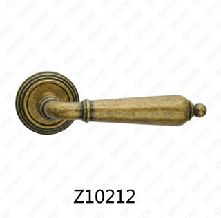ידית דלת רוזטה מסגסוגת אבץ של Zamak עם רוזטה עגולה (Z10212)