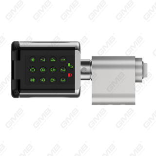 אבטחה גבוהה אבטחה דרכים רב-חינניות IP66 טביעת אצבע סיסמא ללא מפתח WiFi דיגיטלי מתכוונן פרופיל מודולרי TUYA/TT אפליקציית TT חכם גליל נעילת דלת אלקטרונית (5D03)