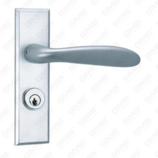 ידית דלת מאלומיניום חמצן על ידית דלת צלחת לוח (G365-G56)