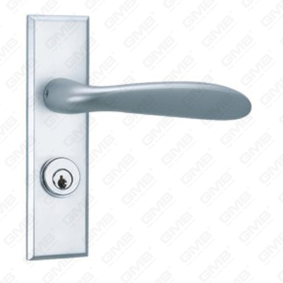 ידית דלת מאלומיניום חמצן על ידית דלת צלחת לוח (G365-G56)