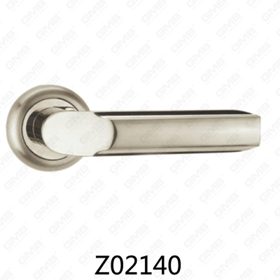 ידית דלת רוזטה מסגסוגת אבץ של Zamak עם רוזטה עגולה (Z02140)