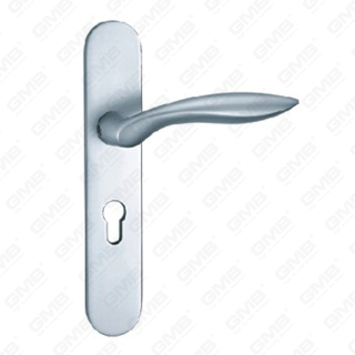 ידית דלת מאלומיניום חמצן על ידית דלת לוחית לוח (G432-G77)