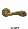 ידית דלת רוזטה מסגסוגת אבץ של Zamak עם רוזטה עגולה (Z08194)