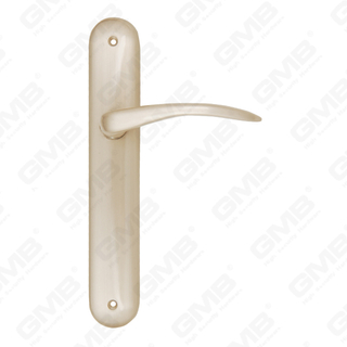 ידיות פליז ידית חומרה לדלת עץ מנעול ידית דלת על צלחת עבור מנעול שקע (B-PM100.92-SN)
