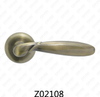 ידית דלת רוזטה מסגסוגת אבץ של Zamak עם רוזטה עגולה (Z02108)