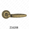 ידית דלת רוזטה מסגסוגת אבץ של Zamak עם רוזטה עגולה (Z16208)