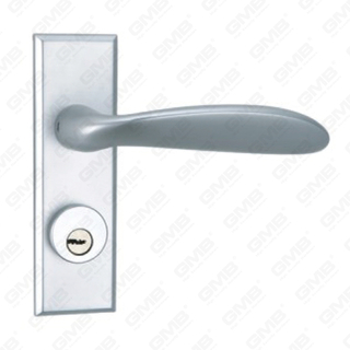 ידית דלת אלומיניום חמצן על ידית דלת צלחת צלחת (G8305-G56)